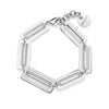 BRACCIALE CATENA RETTANGOLARE UNOAERRE 2456