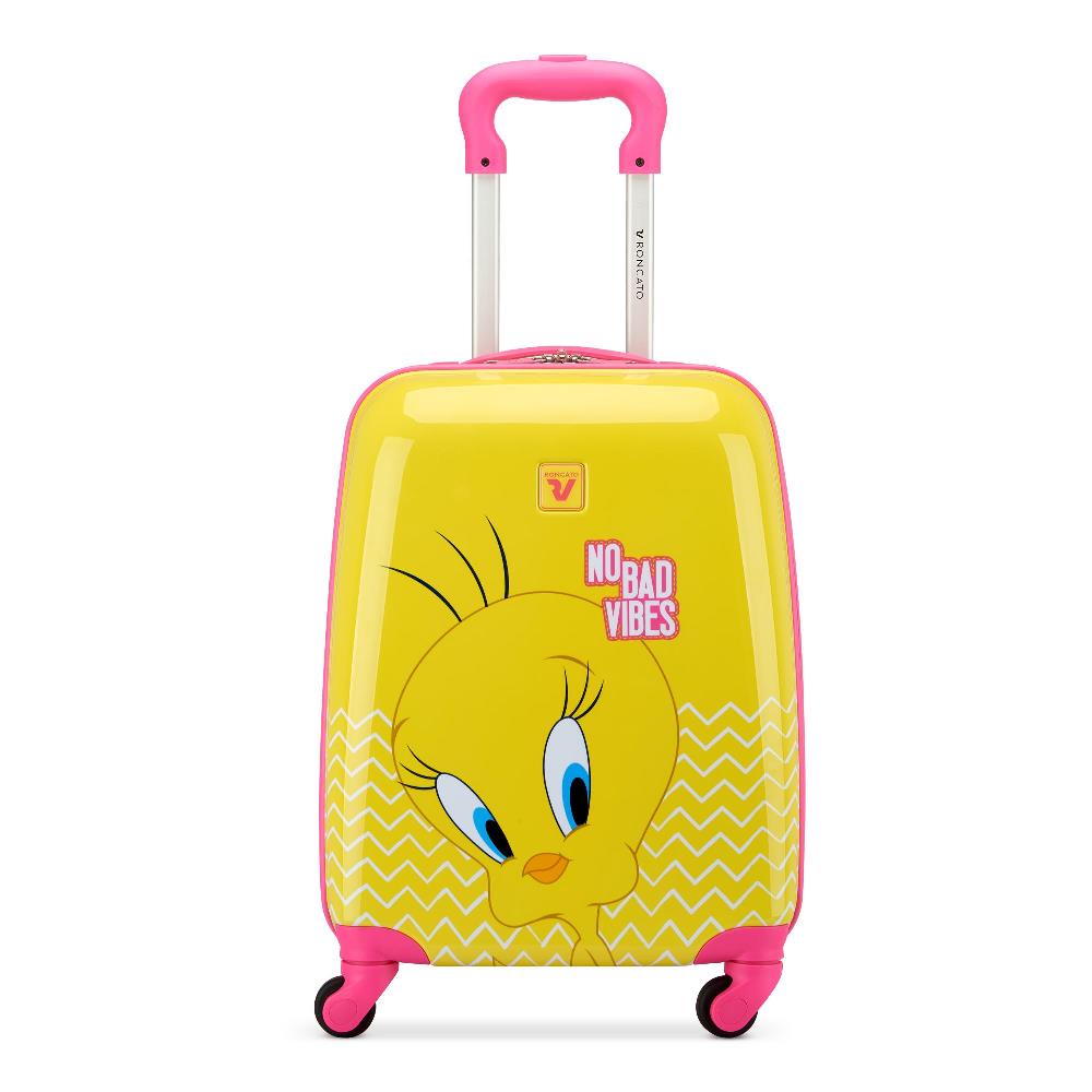 TROLLEY RONCATO CABINA BABY LOONEY TUNES TWEETY 44100106-06 GIALLO