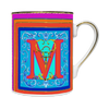 BACI MILANO MUG LETTERA M -ORTIGIA COLLECTION