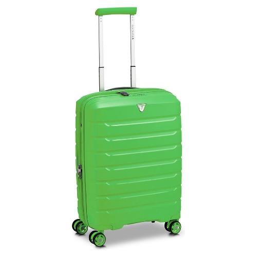 Valigia trolley rigida espandibile 4 ruote BUTTERFLY taglia S verde lime 40 x 20 - 25 x 55 cm 41818337