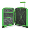 Valigia trolley rigida espandibile 4 ruote BUTTERFLY taglia S verde lime 40 x 20 - 25 x 55 cm 41818337