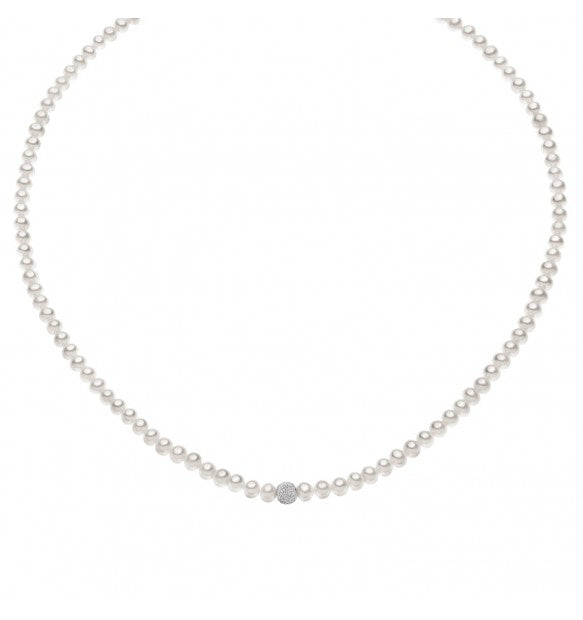 COLLANA COMETE PERLE E ORO FWQ 196 B