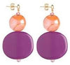MURRINA MURANO VENEZIA ORECCHINI AMETISTA GM0282.12
