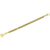 Haras Gioielli UNOAERRE BRACCIALE IN BRONZO DORATO CON CATENA VENEZIANA - Haras Gioielli