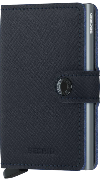 SECRID MINIWALLET SAFFIANO NAVY